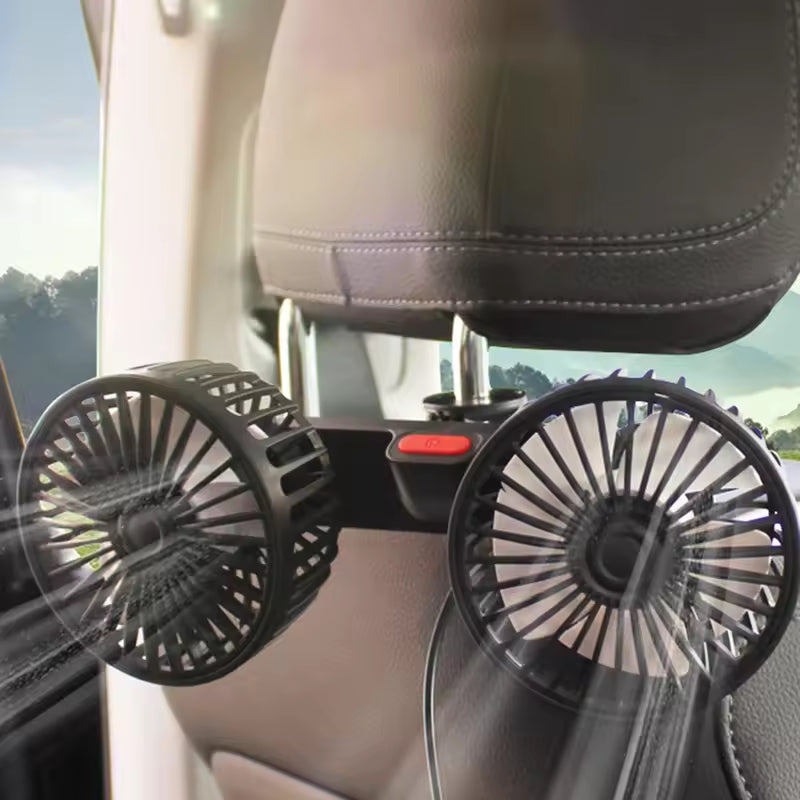 Ventilador doble para carro